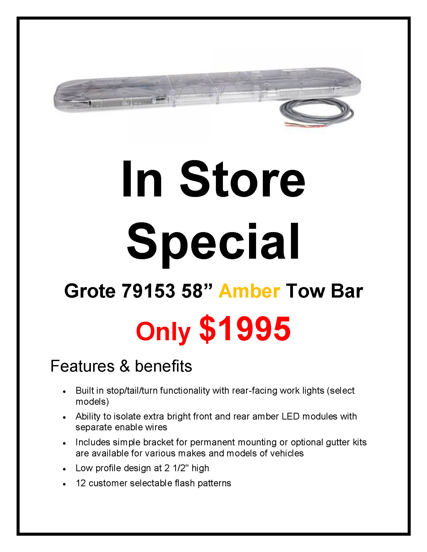Grote - In Store Special Image